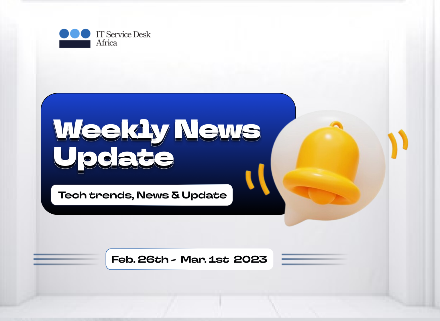 Tech news udpate from ITSA